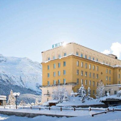 The Kulm Hotel in St.Moritz