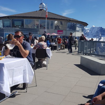 The open terrace on Pilatus